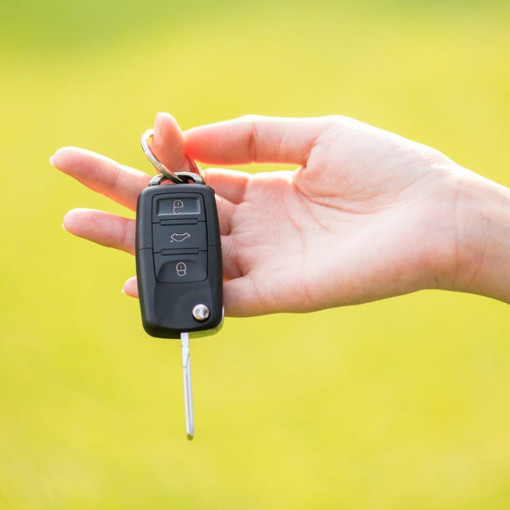 car key remote cut and coded by a locksmith