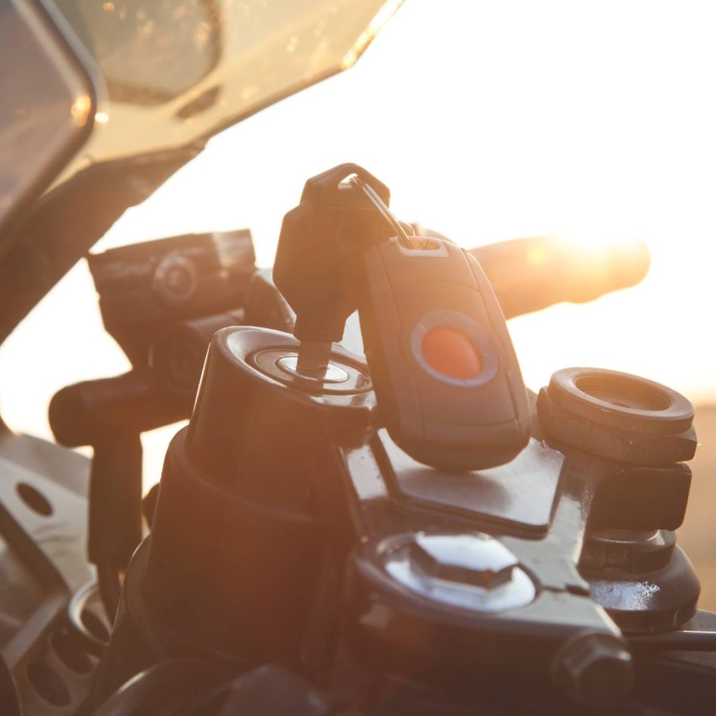 motorbike ignition key